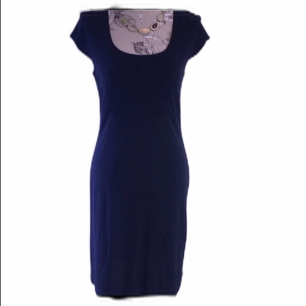 EXPRESS Black Dress 7/8